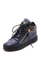 Giuseppe Zanotti Patent Leather Sneakers