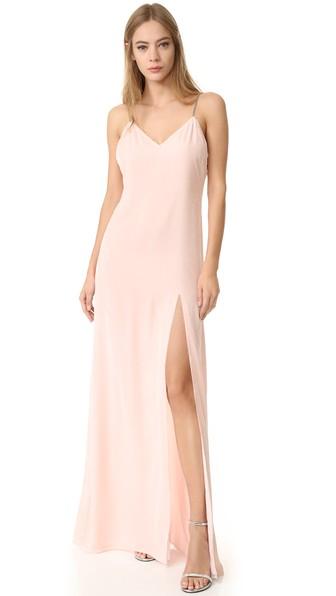 Baja East Sleeveless Gown
