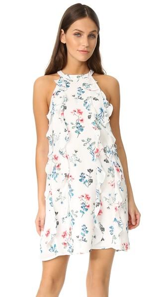 Bb Dakota Elly Ruffle Column Dress