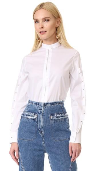 Esteban Cortazar Button Sleeve Shirt