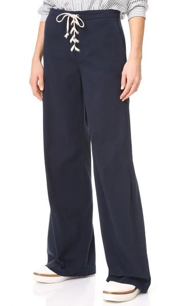 Splendid Lace Up Pants