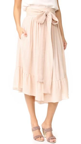 See By Chloe Ruffle Culotte Shorts