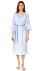 Moon River Embroidered Dress