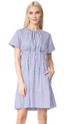 Victoria Victoria Beckham Striped Empire Dress