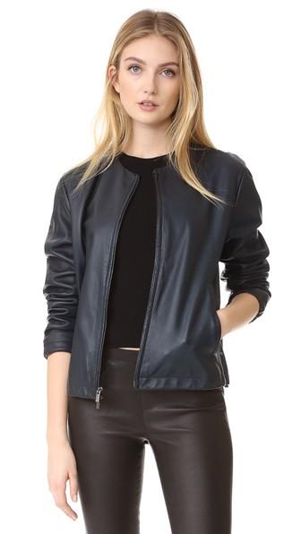 Vince Golf Leather Jacket