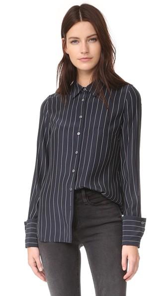 Frame Double Cuff Blouse