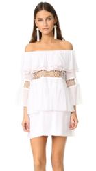 Suboo Closer Frill Off Shoulder Cover Up