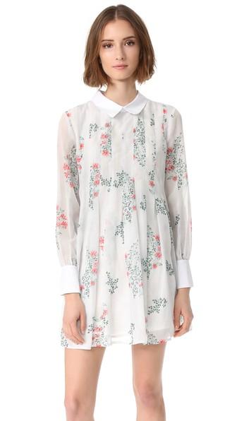 English Factory Peony Blossom Pleat Dress