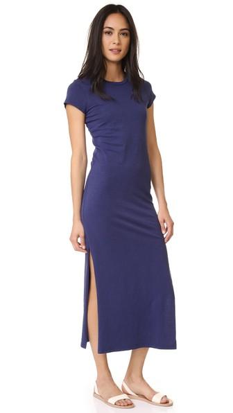 Sundry Short Sleeve Maxi Dress