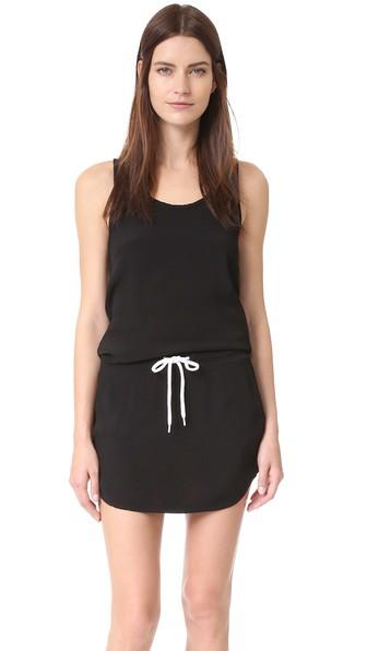 Monrow Crepe Tennis Dress