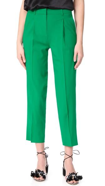 Diane Von Furstenberg Pleat Front Pants