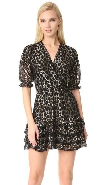 Just Cavalli Leopard Ruffle Dress