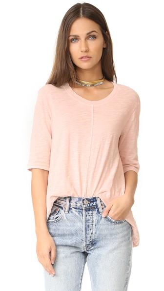 Wilt Elbow Sleeve Trapeze Tee