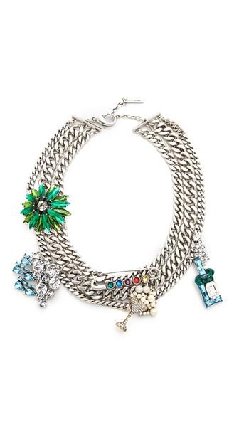 Marc Jacobs Cloudy Bubble Statement Necklace