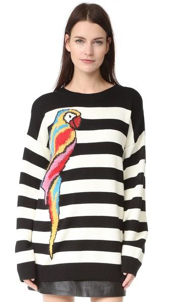 Marc Jacobs Long Sleeve Crew Sweater