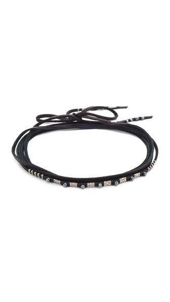 Chan Luu Leather Choker Necklace