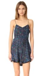 Athena Procopiou Midnights Love Strap Romper