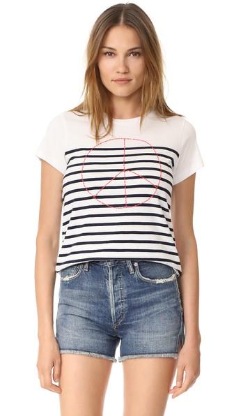 Sundry Peace Short Sleeve Tee