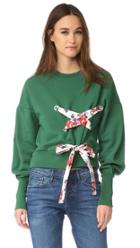 Msgm Crisscross Sweatshirt