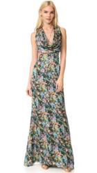 Cushnie Et Ochs Cowl Neck Draped Gown