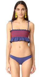 Lisa Marie Fernandez Selena Smocked Bikini Set