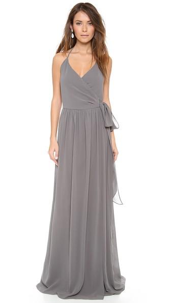 Joanna August Dc Halter Wrap Dress