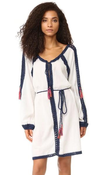 Anna Kosturova Nomad Boho Mini Dress