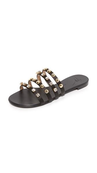 Giuseppe Zanotti Strappy Flat Sandals