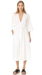 Tome V Neck Shirtdress