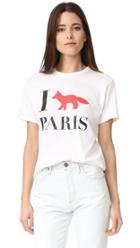 Maison Kitsune I Fox Paris Tee Shirt