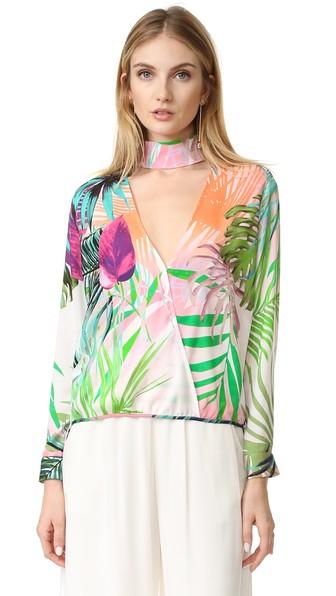 Michelle Mason Choker Blouse