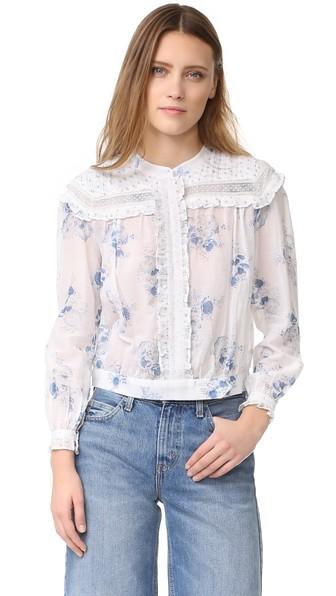 Intropia Floral Blouse