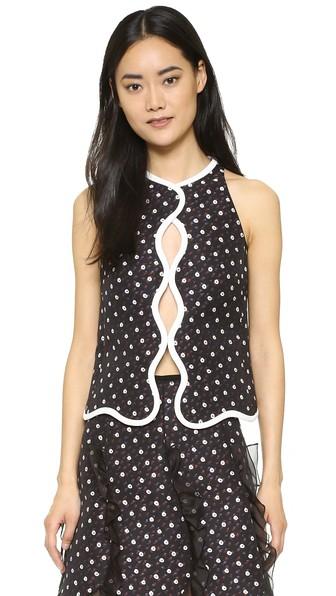 Giambattista Valli Sleeveless Top