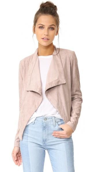 Bb Dakota Nanette Drape Front Jacket