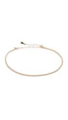 Shashi Plain Chain Choker Necklace