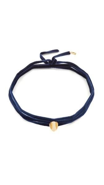 Elizabeth And James Vaya Velvet Choker