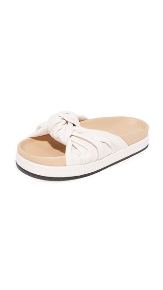 Helmut Lang Knot Platform Slides