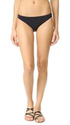 Tory Burch Solid Low Rise Bikini Bottoms