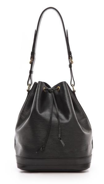 What Goes Around Comes Around Louis Vuitton Epi Noe Bag - Black