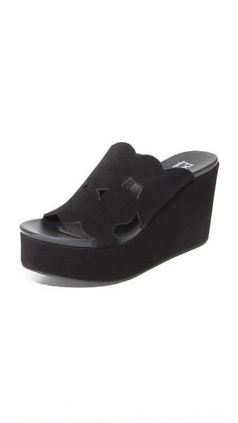 Pedro Garcia Dina Wedge Slides