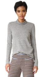 Lanston Turtleneck Top With Thumbholes