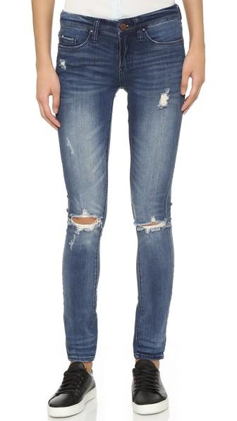 Blank Denim The Classic Skinny Jeans - The Hard Way