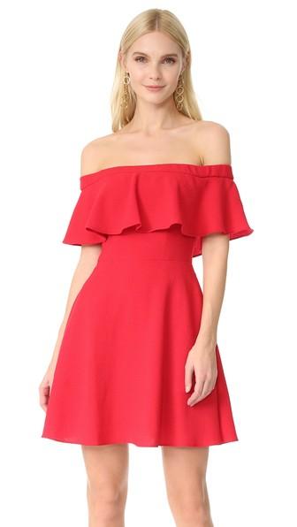 Black Halo Penelope Mini Dress