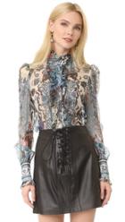 Roberto Cavalli Long Sleeve Blouse