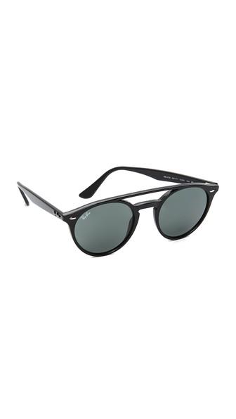 Ray Ban Round Brow Bar Sunglasses