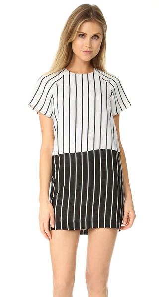Ali Jay Blocked Striped Dress