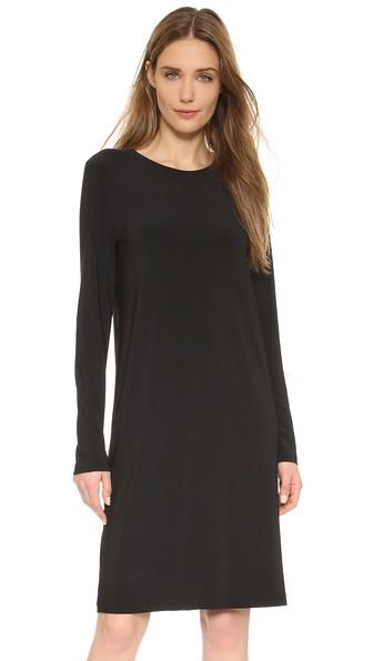 Norma Kamali Kamali Kulture Go Crew Neck Dress