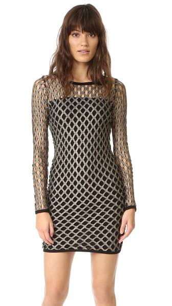 Nightcap X Carisa Rene Pyrite Crew Neck Dress