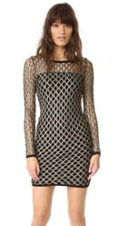 Nightcap X Carisa Rene Pyrite Crew Neck Dress