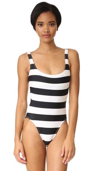 Norma Kamali Super Low Back Mio Swimsuit